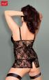 Softline - Chemise e tanga + calze Nora. Plus Size