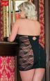 Chemise in pizzo e Lycra Andrea. Plus Size