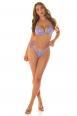 Bikini set 2 pezzi brasiliana con glitter. LILLA