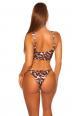 Tanga bikini brasiliano KouCla leopardato.