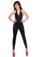 Tuta Intera Nera con Pizzo e Schiena Scoperta