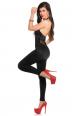Tuta Intera Nera con Pizzo e Schiena Scoperta