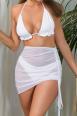 Minigonna/copricostume Koucla bianco.
