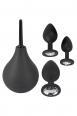 Kit 4 pezzi Black Velvets in silicone.