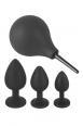 Kit 4 pezzi Black Velvets in silicone.
