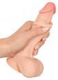 Dildo Nature Skin con pelle movibile. 19 cm