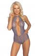 Body in pizzo color lavanda.