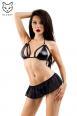 Behati - Set 2 pezzi reggiseno e gonnellino con tanga.