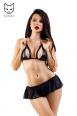 Behati - Set 2 pezzi reggiseno e gonnellino con tanga.