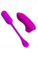 Kit ovetto vibrante wireless + stimolatore clitorideo.