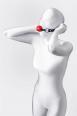 Anonymo Ball Gag rossa.