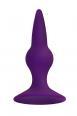 Plug Klapsy in silicone viola.