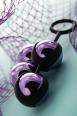 Palline stimolanti viola/nere.