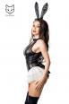 Stacy - Body coniglietta con orecchie, codino e fiocco.