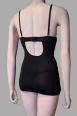 Chemise fantasia mosaico. Nero-argento