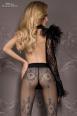 Ballerina: collant con ricami blu. Art. 412