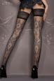 Ballerina: calze autoreggenti nero-blu. Art. 416