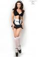 CHILIROSE: costume domestica 7 pezzi con calze.