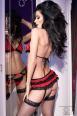 CHILIROSE: completo intimo 3 pz. con cuoricini.