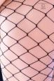Collants neri a rete larga, 1 classico e 1 con lurex. 2 Paia.
