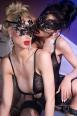 Maschera filigranata con strass. Mod. 4325