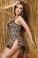 Chemise leopardata LEONA.