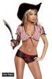 Costume da pirata 2 pezzi.