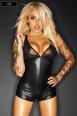 Body schiena nuda con bretelle posteriori.