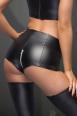 Pantaloncini a vita alta con cerniera.
