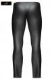 Pantaloni lunghi da uomo effetto bagnato e pvc.