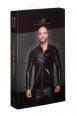 Camicia uomo maniche lunghe in Powerwetlook e PVC.