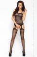 Catsuit rete effetto reggicalze.