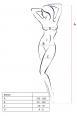 Catsuit disegno rombi aperto al cavallo.