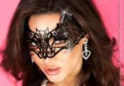 Maschera filigranata con strass. Mod. 3703