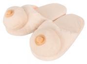 Pantofole in peluche per lui.