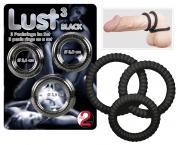 Lust Cock Ring Trio
