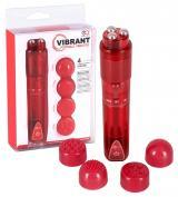 Mini massaggiatore rosso.