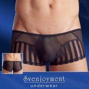 Boxer uomo con righe verticali.