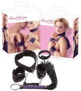 Set bondage nero/viola.