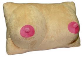 Cuscino in peluche seno.