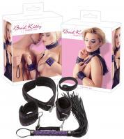 Set bondage nero/viola.