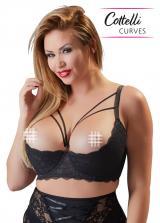 Reggiseno carioca con stringhe decorative.