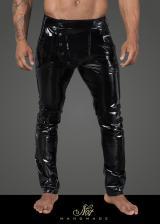 Pantaloni lunghi da uomo in PVC elasticizzato.