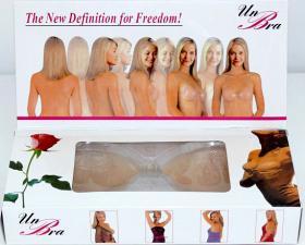 Reggiseno invisibile in silicone.