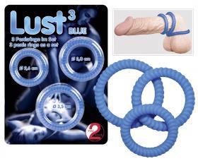 Lust Cock Ring Trio