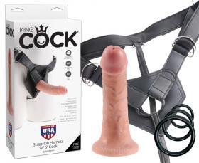 King Cock Strap-On Harness 6"