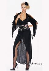Leg Avenue: costume orientale nero.