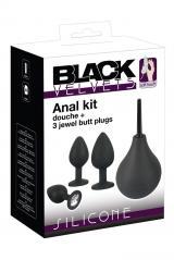 Kit 4 pezzi Black Velvets in silicone.