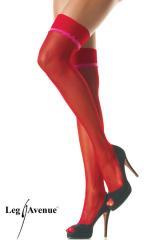 Leg Avenue: Calze con giarrettiera XL.