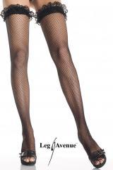 Leg Avenue: calze con merletto arruffato.